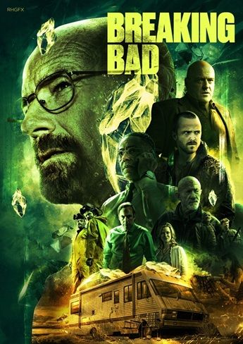 Во все тяжкие (1-5) все сезоны - главный постер